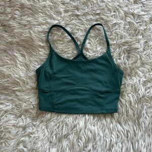 Women's Green Sports Bra